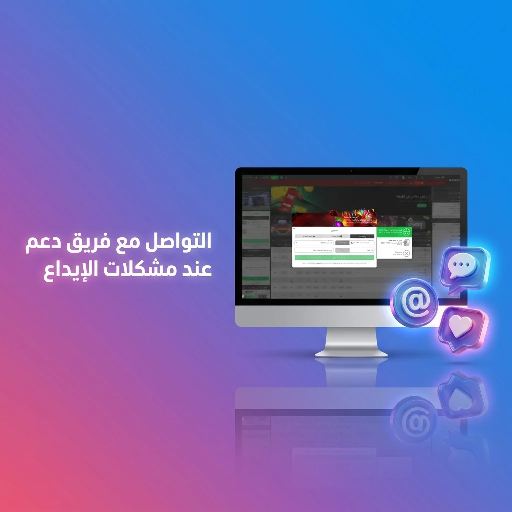 التواصل مع فريق دعم 888starz عبر الدردشة المباشرة والبريد الإلكتروني وتيليغرام لحل مشكلات الإيداع