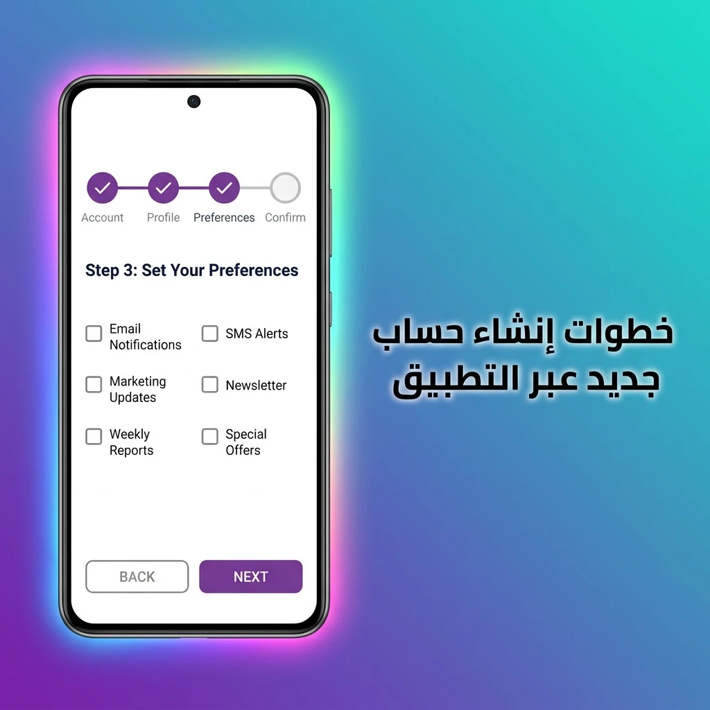 خطوات إنشاء حساب جديد على تطبيق 888starz بدءًا من التسجيل حتى أول إيداع