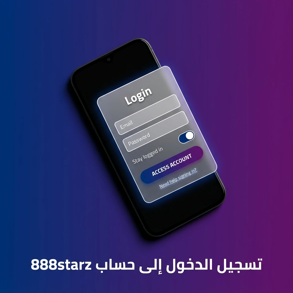 خطوات تسجيل الدخول إلى حساب 888starz عبر الموقع أو التطبيق بسهولة وسرعة